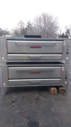 BLODGETT PIZZA OVENS MODEL 1060 DOUBLE STACK WITH STONES