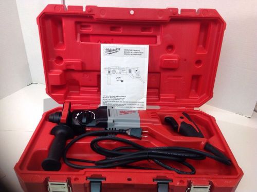 New milwaukee 5262-21, 5262-20, 7/8 sds plus rotary hammme hammer w/ org case for sale
