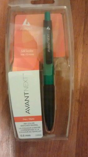 AVANTNext by Staples GREEN SilkScribe Ink Pen 0.8mm
