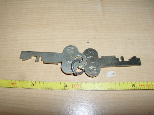 MOSLER Safe Deposit Factory cut keys