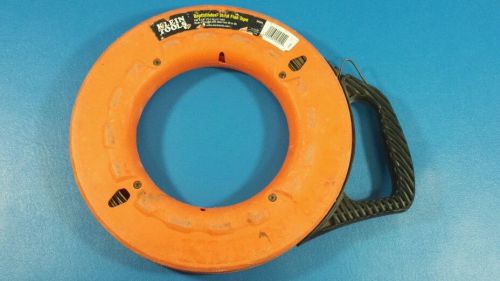 Klein tools 56004 depthfinder 240&#039; x 1/8&#034; steel fish tape for sale