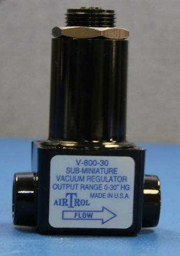 V-800-30-w/os 0-30” hg vacuum regulator with slotted adjusting shaft for sale