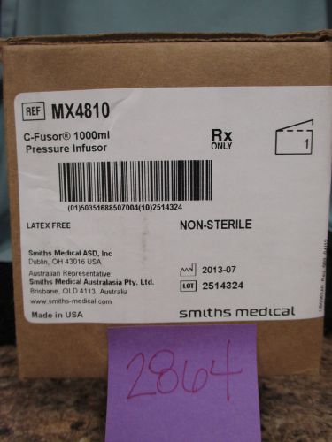 Smiths medical medex mx4810 c-fusor 1000ml for sale