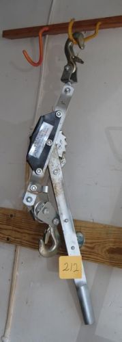 Ratchet come along cable puller 3/16&#034; x 10 ft #212 for sale