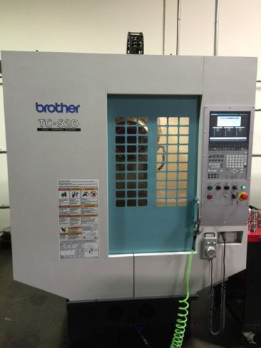 2010 brother tc-s2d cnc drilling and tapping center, mill for sale