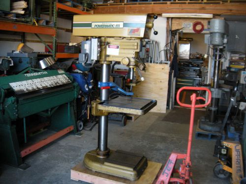 Powermatic 1200 drill press vari speed with forward/ reverse clean! clausing for sale