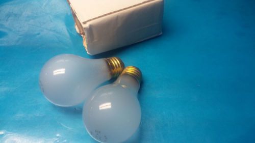 2 sylvania 34v light light bulb 25w medium base rough handling industrial (f3) for sale