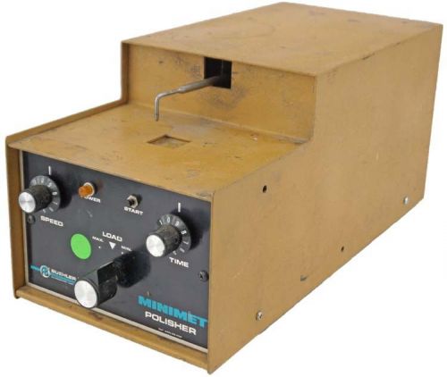 Buehler 69-1000-160 Minimet Lab Variable Speed Specimen Polisher/Grinder PARTS