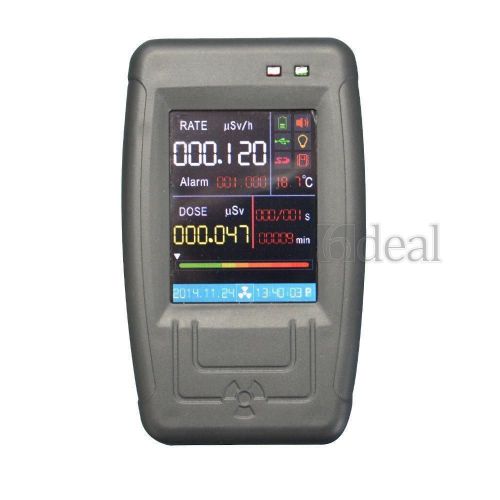 Digital LCD Display Personal Radiation Detector Test Meter Dosimeter Alarm