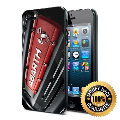Fiat 500 abarth car engine iphone 4/4s/5/5s/5c/6/6plus case cover for sale