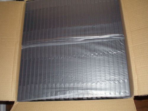 100 PREMIUM STANDARD Black Single DVD Cases 14MM