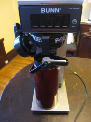 Bunn CW Series CW15-APS, PF Coffee Maker Brewer + air pump pot