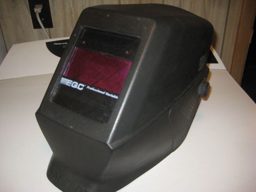 Jackson EQC auto darkening welding helmet. Light use