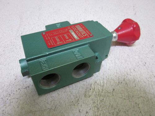 NUMATICS VL30N06 LOCKOUT PRESSURE VALVE *NEW OUT OF A BOX*