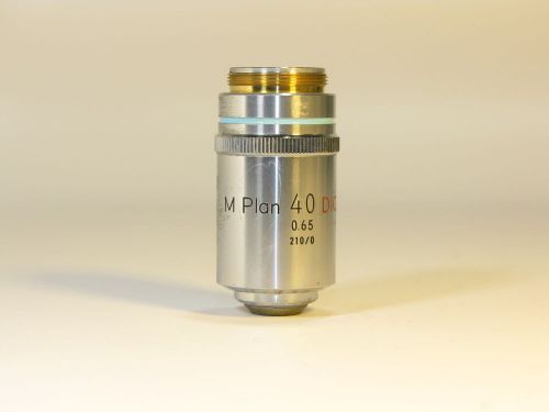 Nikon M Plan 40 DIC 0.65 210/0 objective