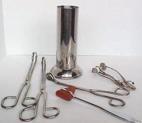 Vollrath Surgical Instrument Stainless Steel Forceps Jar