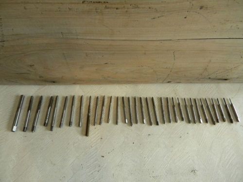 Machinist Tools Mixed Lot 34 Threading Taps