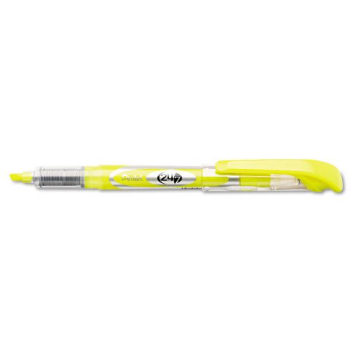 24/7 highlighter, chisel tip, bright yellow ink, 12/pk for sale