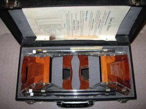 Ellehammer ms-65 wood mirror stereoscope desk field map viewer photogrammetry for sale