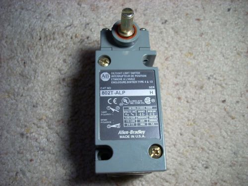 Allen-Bradley 802T-ALP Oil Tight Micro Type Limit Switch 600 VAC 720 VA-Not Used