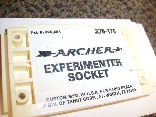 Archer 276-175 experimenter socket and 2 of LM386N-1 audio amp on board