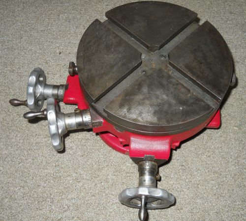 8 Inch Cross Slide Rotary Table NO RESERVE