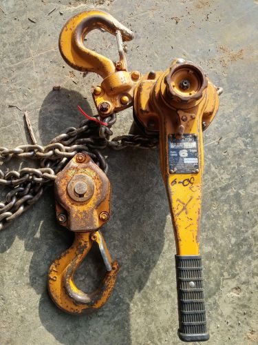 HARRINGTON 6 TON Manual Chain Hoist LB060 with 10 foot lift