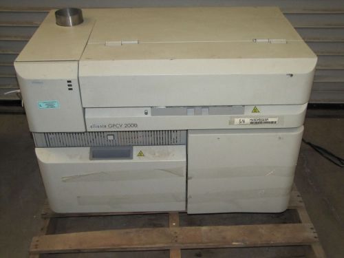 Waters alliance  gpcv 2000 chromatograph system (#939) for sale