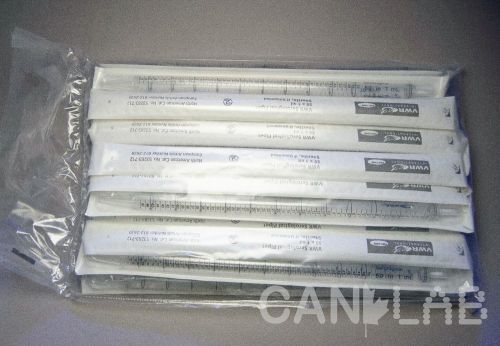 Vwr 50ml in 1ml serological polystyrene disposable pipets (25ct) [cl361-364] for sale