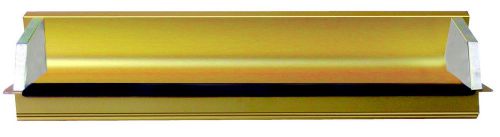 Awt anodized aluminum emulsion coater, 10 inches, 9 inch covering area, gold for sale