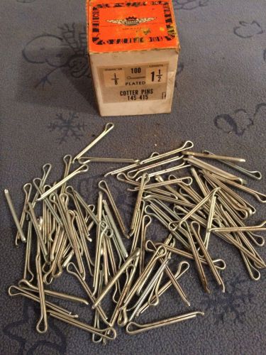 Dorman 145-415  Plated Cotter Pins (1/8&#034; x 1-1/2&#034;)   ( 88 pieces)