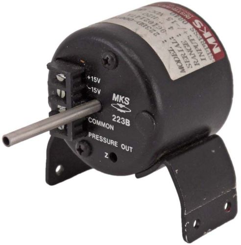 MKS Baratron 233BD-00010AABS +/-15V 4&#034;H2O Differential Pressure Transducer
