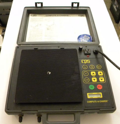 Cps cc-700 compute-a-charge automatic precision charging &amp; recovery computer for sale