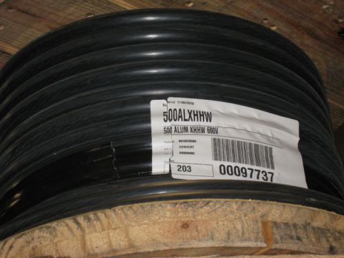 750&#039; 500 mcm aluminum xhhw-2 600v building wire xlpe insulation cable for sale
