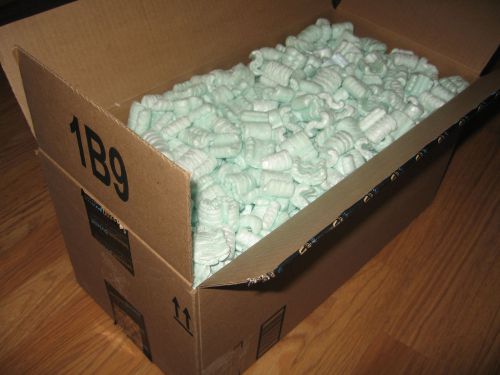 Packing peanuts used clean fit in 9&#034;x9&#034;x18&#034; box, will ship in polymailer