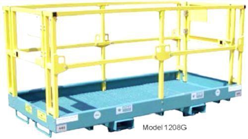 4 ft. x 8 ft. Safety Work Platform for forklifts (STA1208C by Star Industries)