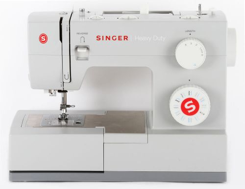 SINGER 4423 HEAVY DUTY SEWING MACHINE, 1,100 STITCHES/MINUTE, S-STEEL BED PLATE