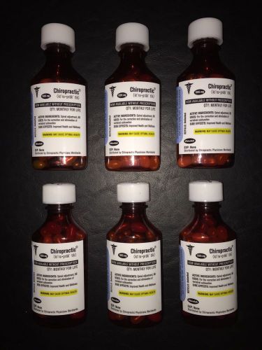 5 Chiropractic RX Bottles And The 6th One Is Free!