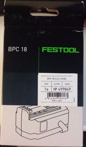 Festool BPC 18 Battery (499849)