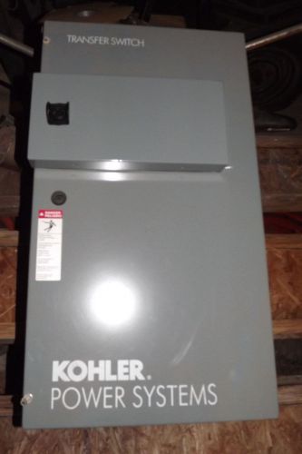 Kohler brand 200 amp 120/240 volt automatic transfer switch for sale