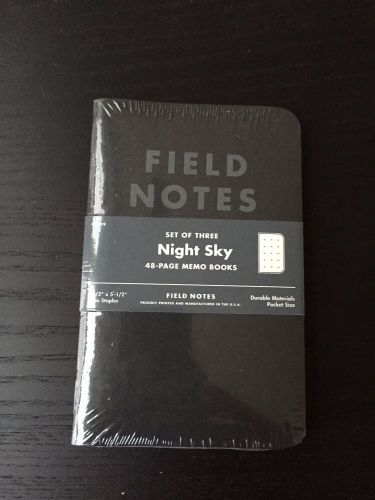 Field Notes - Night Sky 3pk
