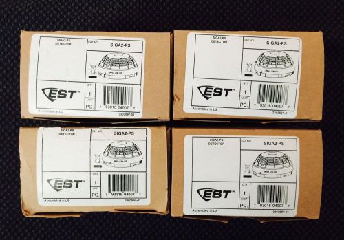 NEW LOT OF 5 EST SIGA2-PS DETECTOR . SHIP SAME BUSINESS DAY.