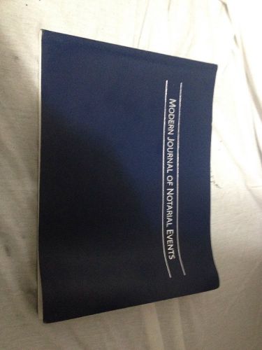 Used Soft Cover Notary Journal The Classic Journal - Room For 720 More Entries