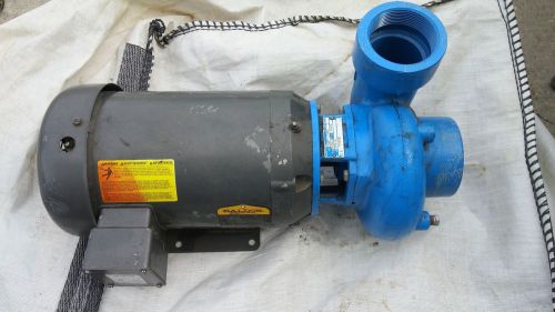 Gould 3656LH fluid pump with 5 hp Baldor Motor