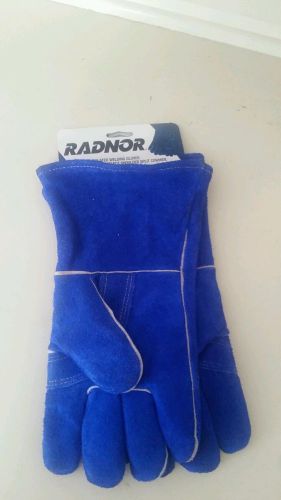 blue 14 insulated welders gloves