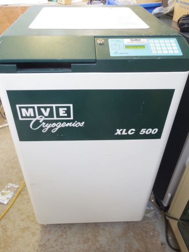 MVE CRYOGENICS XLC 500 LIQUID NITROGEN FREEZER TEC 2000 SYSTEM MONITOR