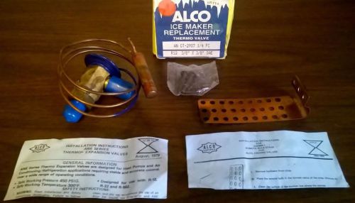ALCO GT-2907, 1/4 FC, Ice Maker Replacement Thermo Valve, R12 3/8 x 3/8