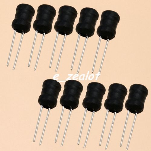 10pcs Perfect Radial Inductor 10mH 103 6*8mm 6mmx8mm +/- 10%