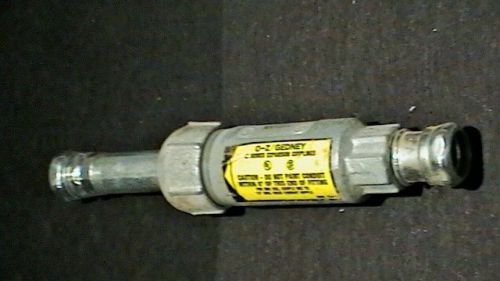 NEW OZ GEDNEY AX-75 EXPANSION COUPLING 3/4&#034; MALLEABLE IRON W/EXTENTION TX 75 OZG