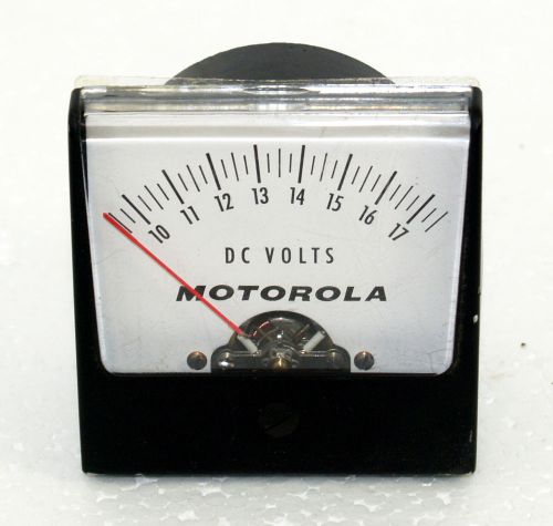Motorola / Simpson Panel Meter DC Volts 2 3/16&#034; Made in USA Ham Radio